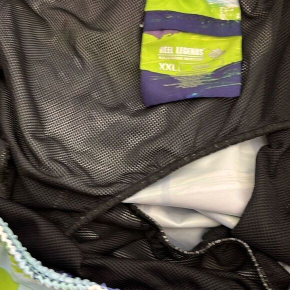 Reel Legends Men's Multicolor Performance Outfitters Swim Board Shorts XXL - Picture 10 of 10